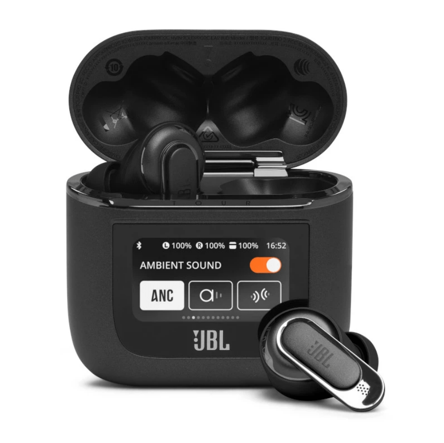 Tai Nghe Nhét Tai True Wireless JBL Tour Pro 2 - Hàng Chính Hãng PGI - Màn Hình Trực Tiếp Trên Case, Tai Nghe Không Dây Chống Ồn Chủ Động, New 2023