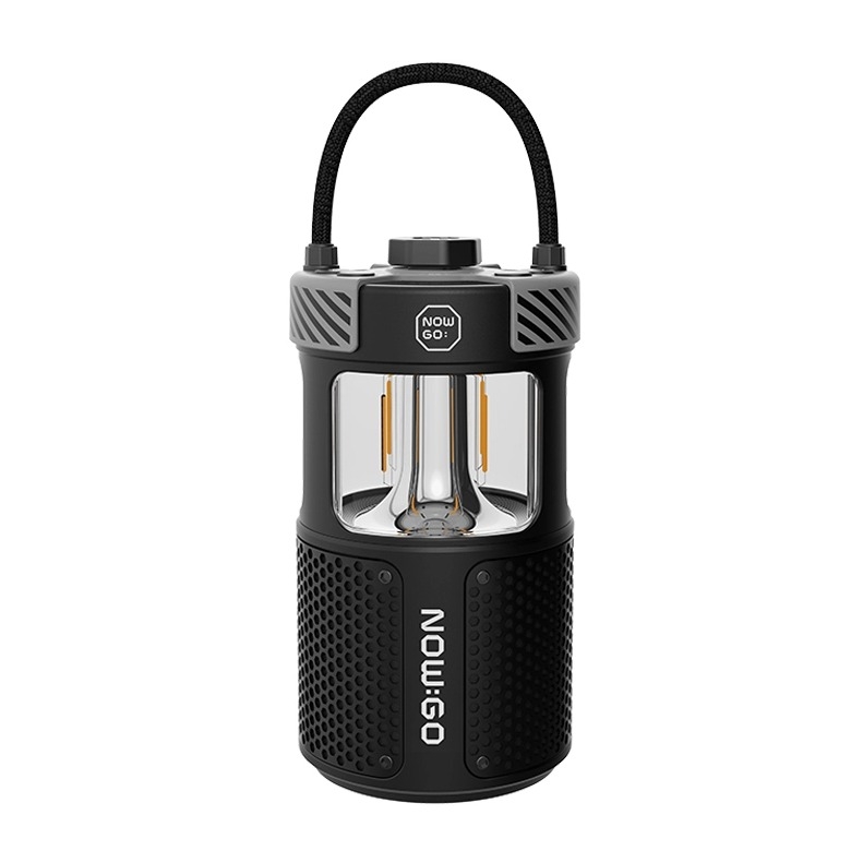 Loa Bluetooth Tích Hợp Đèn NowGo F1 - Loa Chill Cho Phượt, Cắm Trại