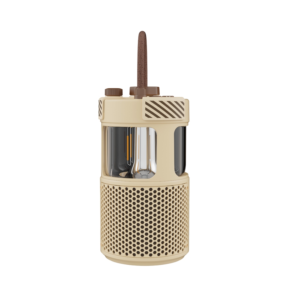 Loa Bluetooth Tích Hợp Đèn NowGo F1 - Loa Chill Cho Phượt, Cắm Trại
