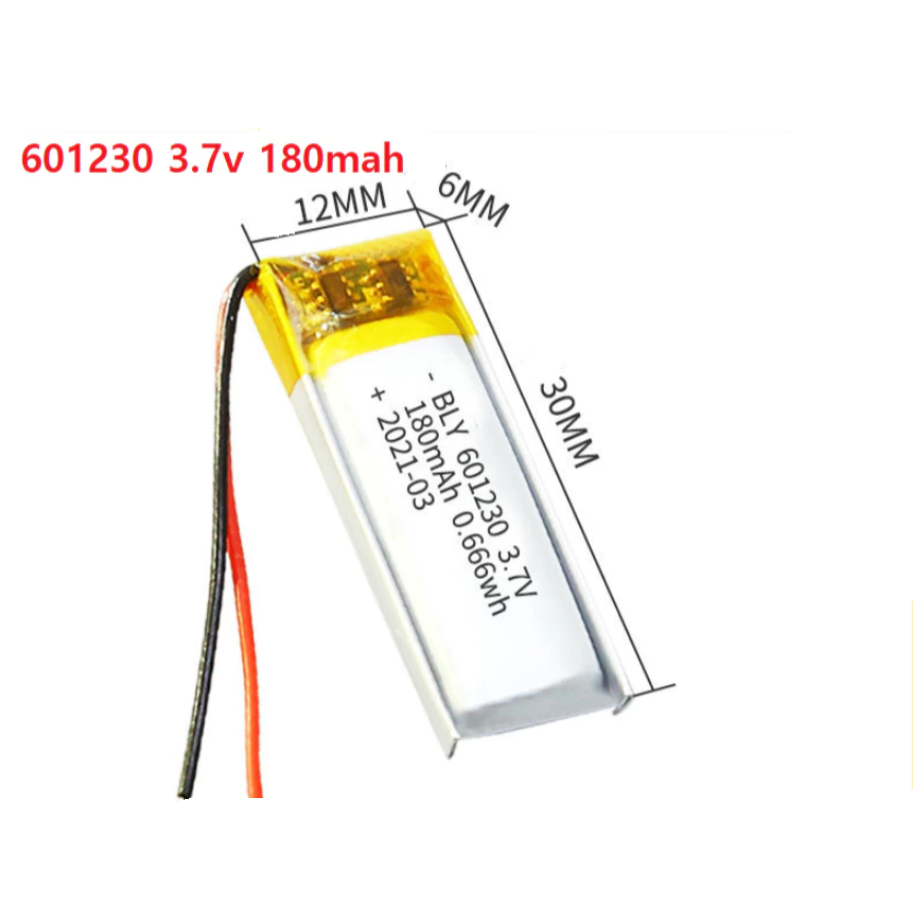 Pin 3.7V Li-Po (Li-Polyme) Dùng Cho Hộp Sạc Tai Nghe và Các Thiết Bị Điện Tử