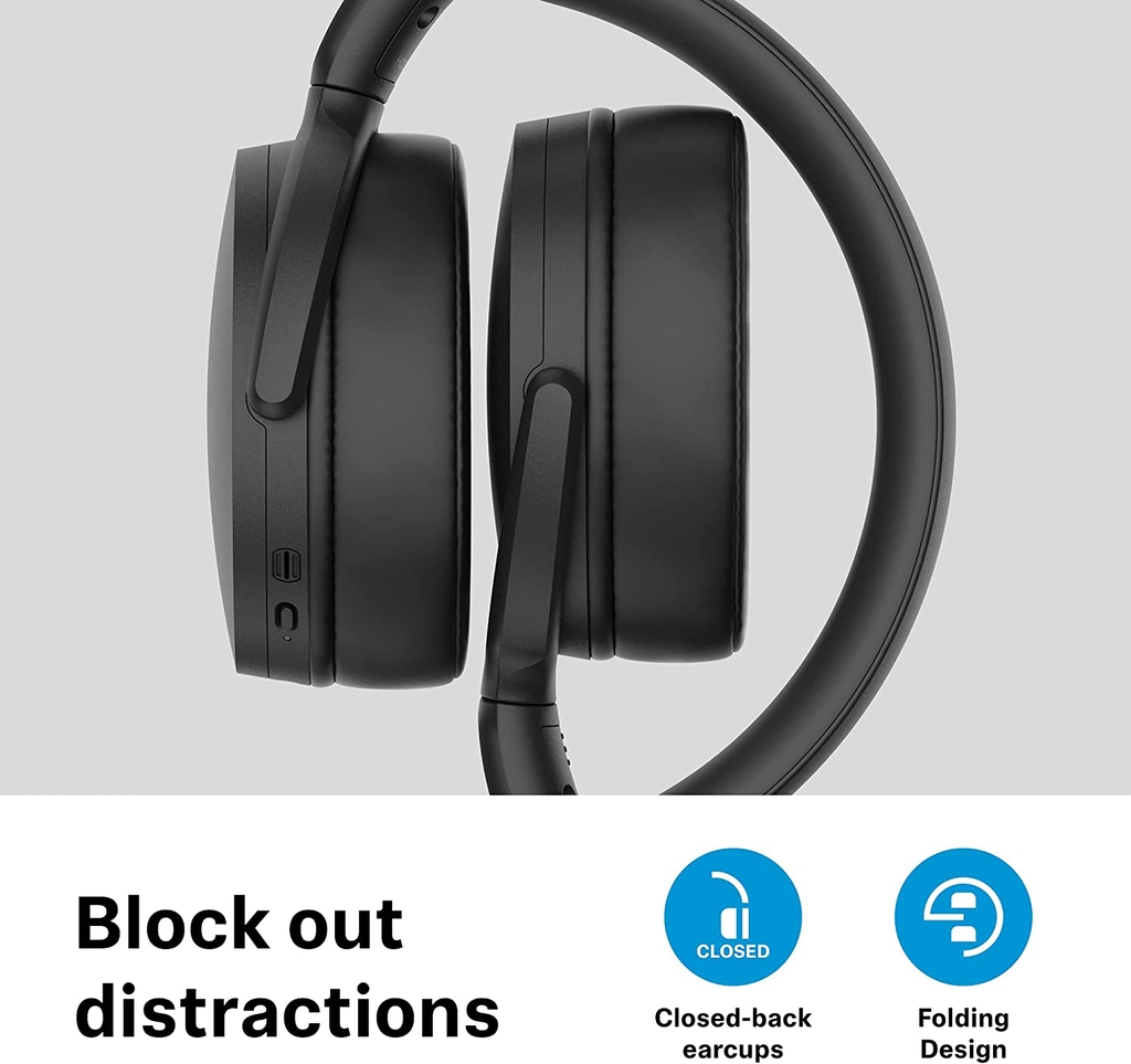 Tai Nghe Bluetooth Không Dây Sennheiser HD 350BT - Hàng Chính Hãng