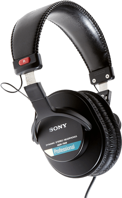 Tai Nghe Chụp Tai Kiểm Âm Chuyên Nghiệp Sony MDR-7506. Dành Cho Produder, Podcast, Live Stream