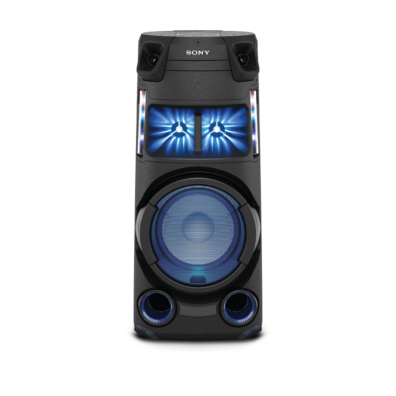 Loa Bluetooth Công Suất Lớn Sony MHC-V43D | Bass 25cm, Đèn Led, Hỗ trợ Hát Karaoke, Nghe FM