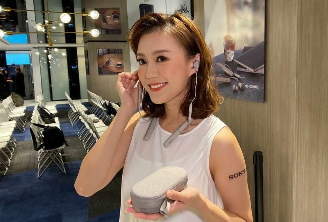 Tai Nghe Nhét Tai Neckband Hires Audio Sony WI-1000XM2 Chống Ồn Chủ Động