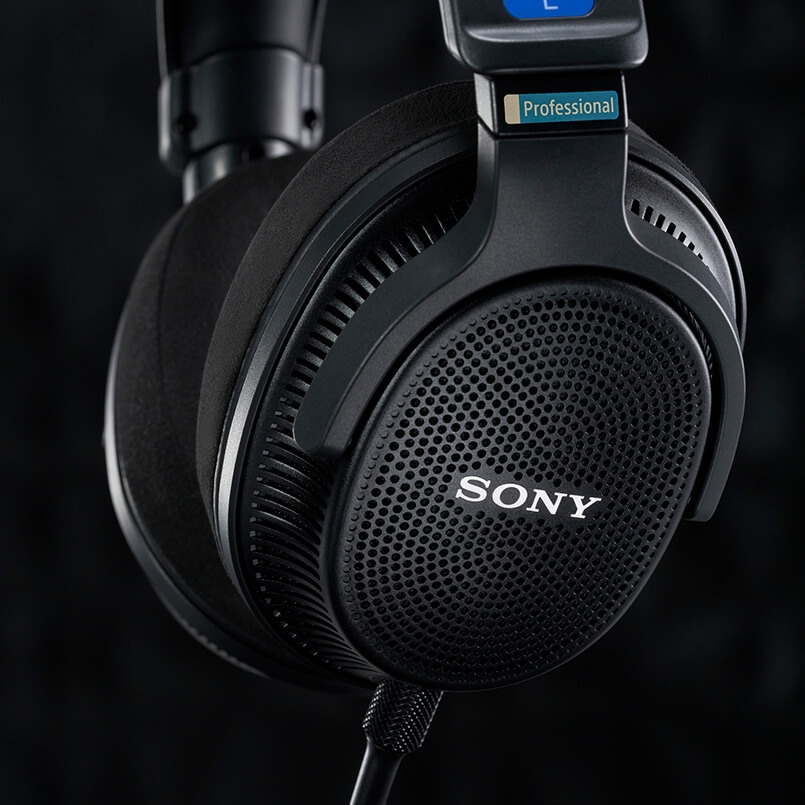 Tai Nghe Kiểm Âm Mở Sony MDR-MV1 - Tai Nghe Trùm Tai Kiểm Âm Chuyên Nghiệp Có Dây