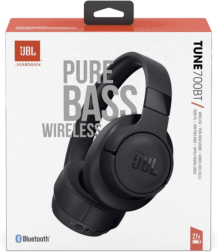 Tai Nghe Bluetooth Chụp Tai JBL Tune T700BT - Hàng Chính Hãng