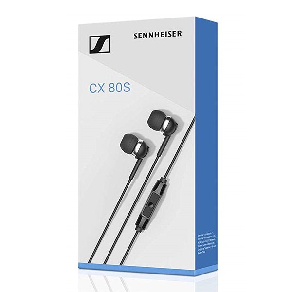 Tai Nghe In-Ear Sennheiser CX 80S - Hàng Chính Hãng