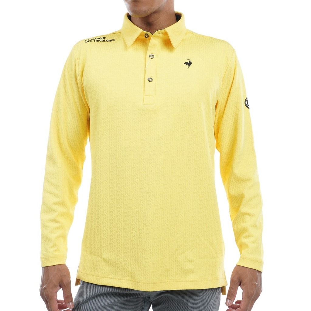 Áo Polo dài tay le coq golf Nam - QGMWJB05V-YL00