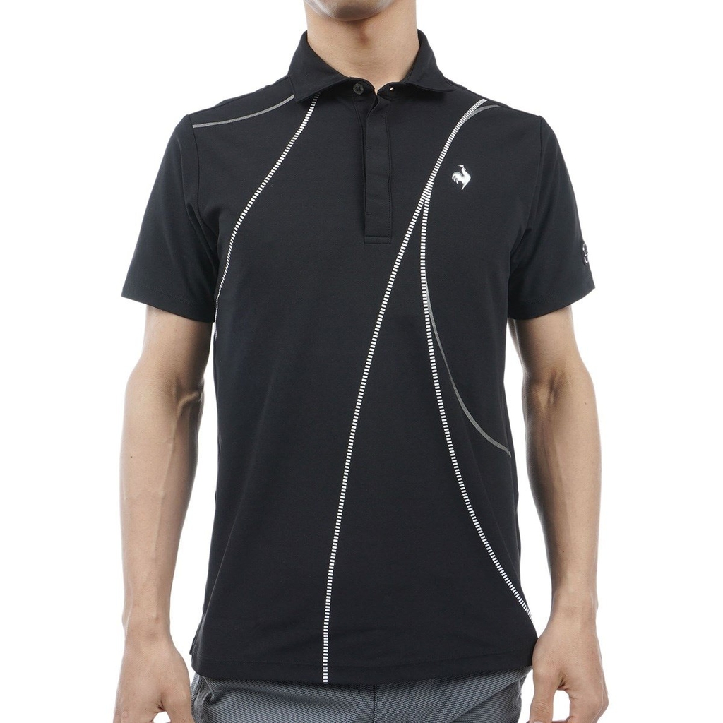 Áo Polo le coq golf Nam - QGMXJA31V-BK00
