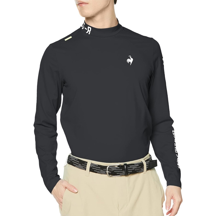 Áo thun dài tay le coq sportif golf Nam - QGMVJB10V-BK00