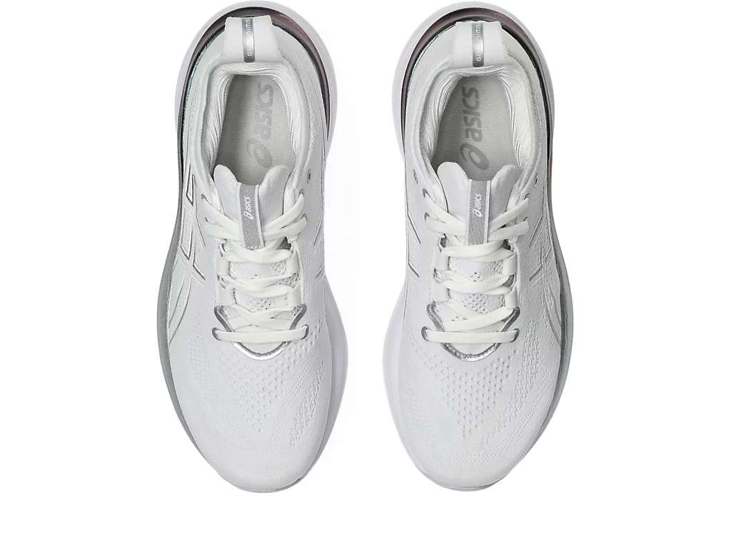 Giày chạy bộ Nữ ASICS GEL-NIMBUS 26 PLATINUM - 1012B720.100