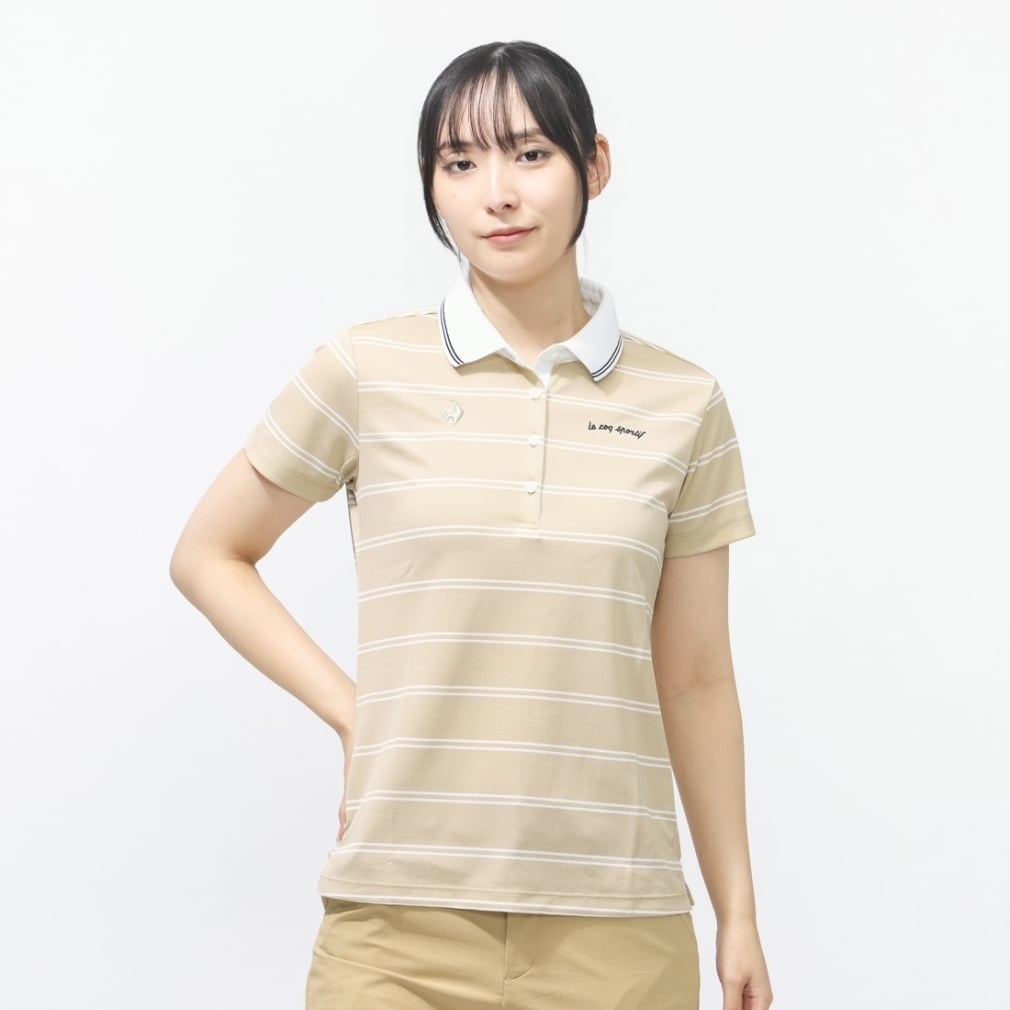 Áo Polo le coq golf Nữ LG6SHS00LV-BG00