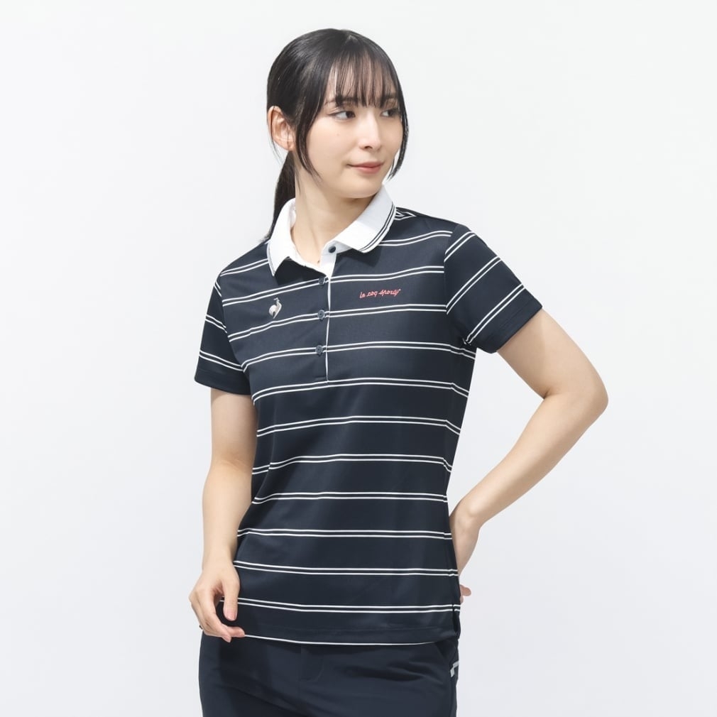 Áo Polo le coq golf Nữ LG6SHS00LV-NV00