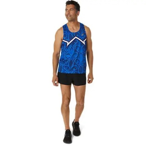 Áo ba lỗ chạy bộ ASICS Nam - 2011C979.400