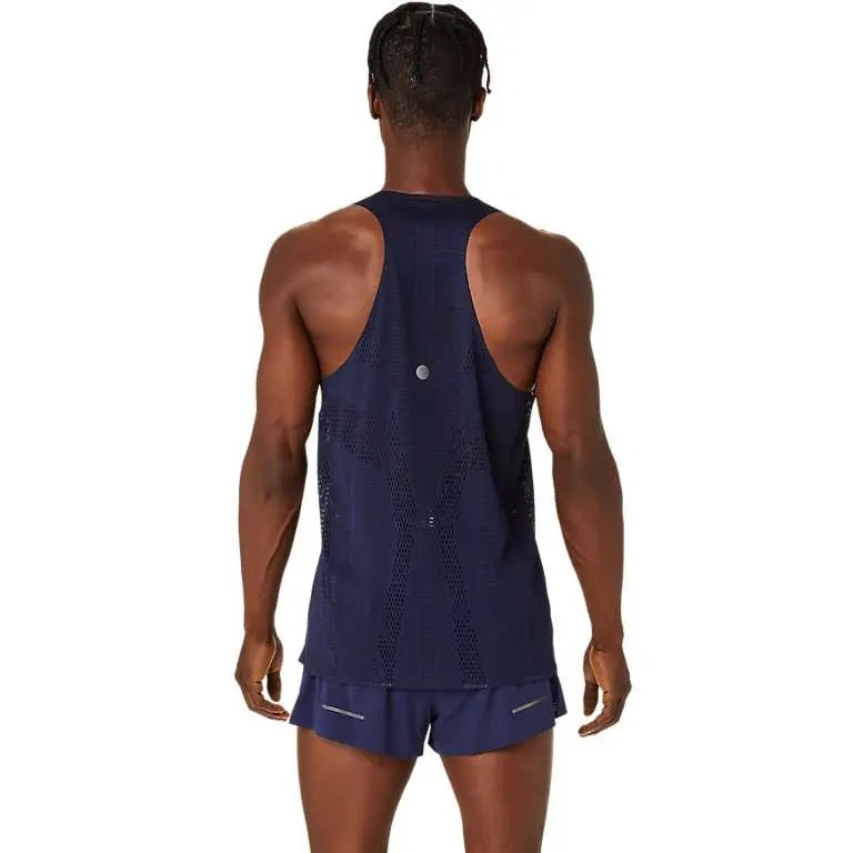 Áo ba lỗ chạy bộ ASICS Nam METARUN SINGLET 2011C990.401