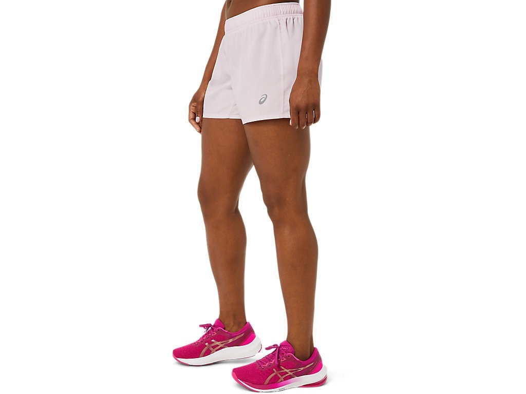 Quần short chạy bộ ASICS Nữ SILVER 4IN - 2012B890.700
