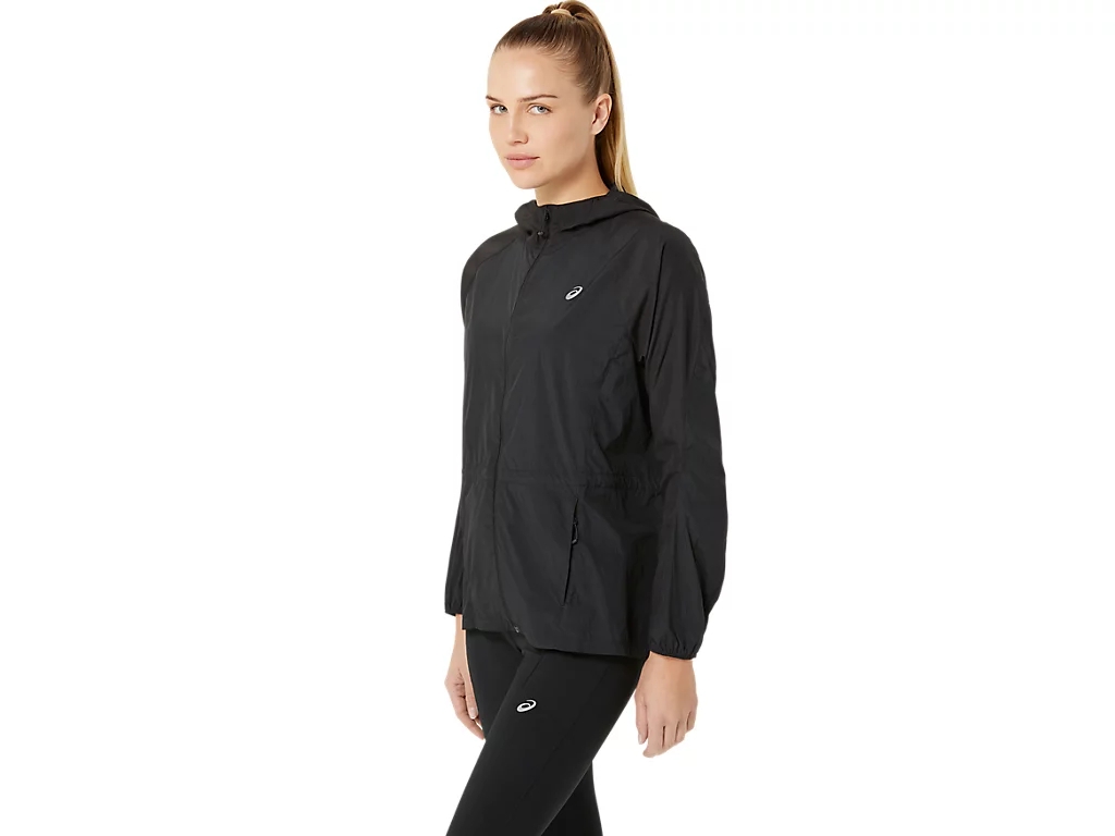 Áo khoác chạy bộ ASICS Nữ Road Packable Jacket 2012D076.001