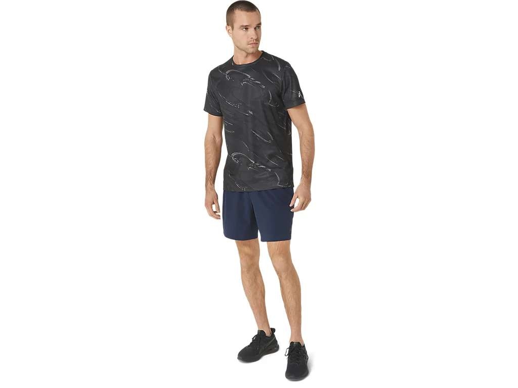 Áo Cộc Tay Nam Asics Suminagashi Motif Print Ss Top 2031E214.020