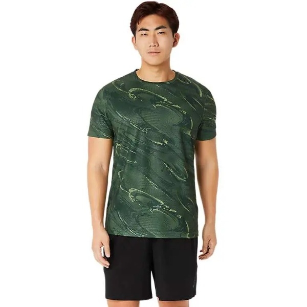 Áo Cộc Tay Nam Asics Suminagashi Motif Print Ss Top 2031E214.301