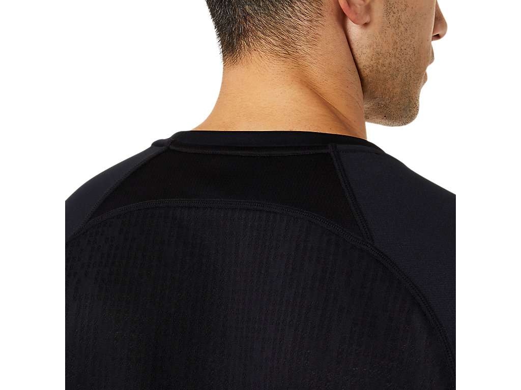 Áo thun tập luyện ASICS Nam ACTIBREEZE PANEL KNIT SHORT SLEEVE TOP 2031E683.001