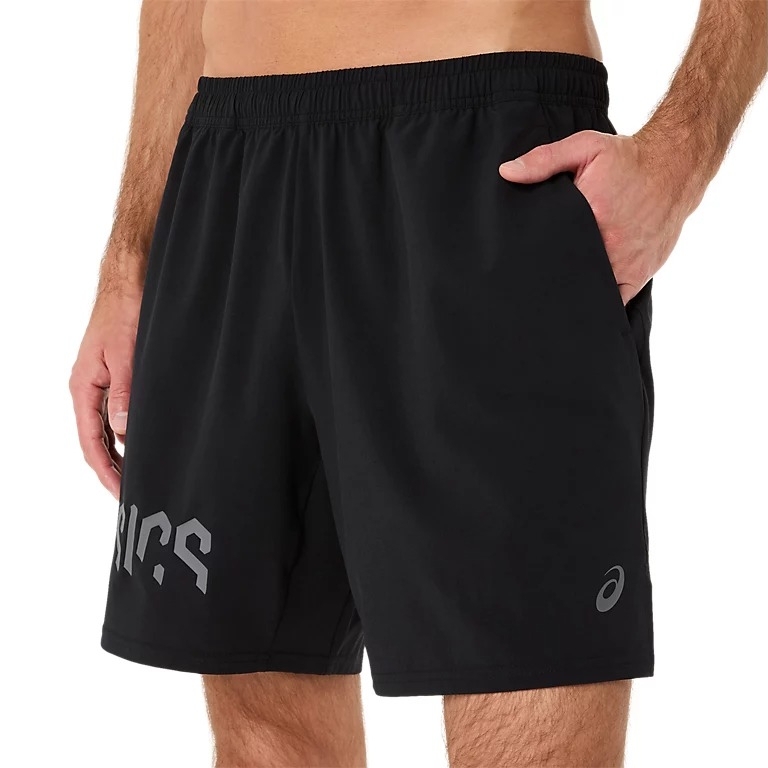 Quần short tập luyện ASICS HEX GRAPHIC WOVEN 7IN SHORT Nam - 2031E898.001