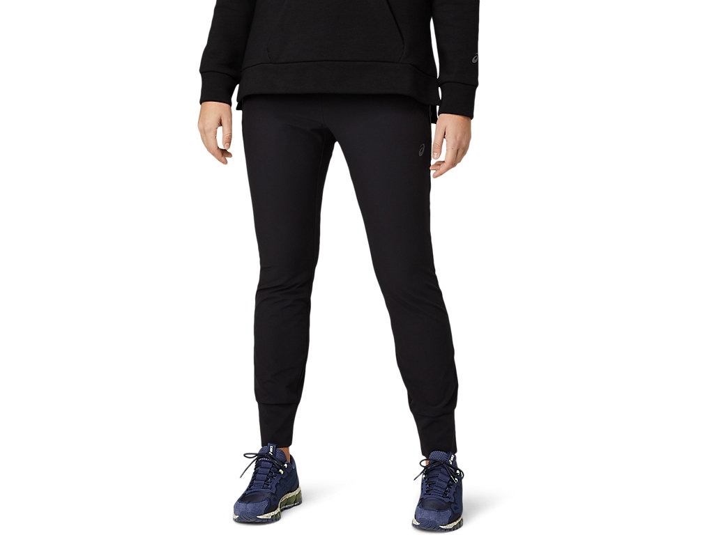 Quần nỉ ASICS nữ W STRETCH TAPERED 2032C038.001