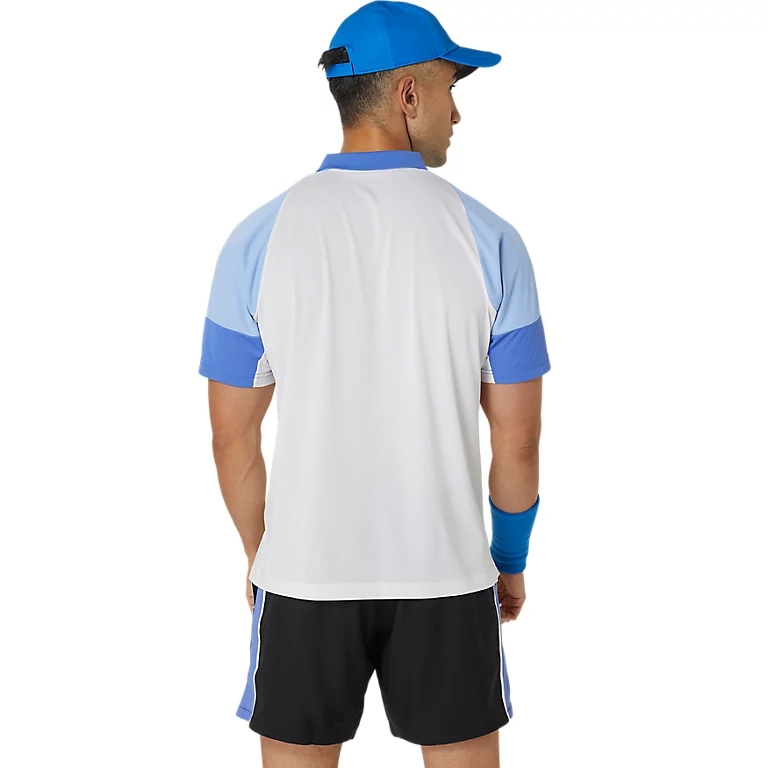 Áo polo tennis/pickleball Nam ASICS GAME POLO-SHIRT 2041A293.417