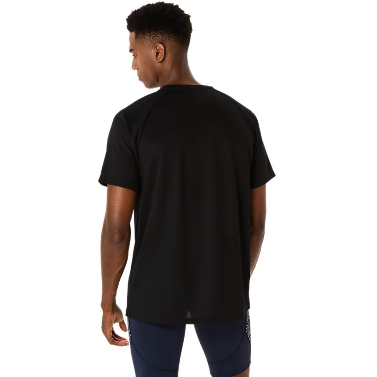 Áo T-shirt chạy bộ ASICS TRACK GRAPHIC SHORT SLEEVE TOP Nam - 2091A747.001