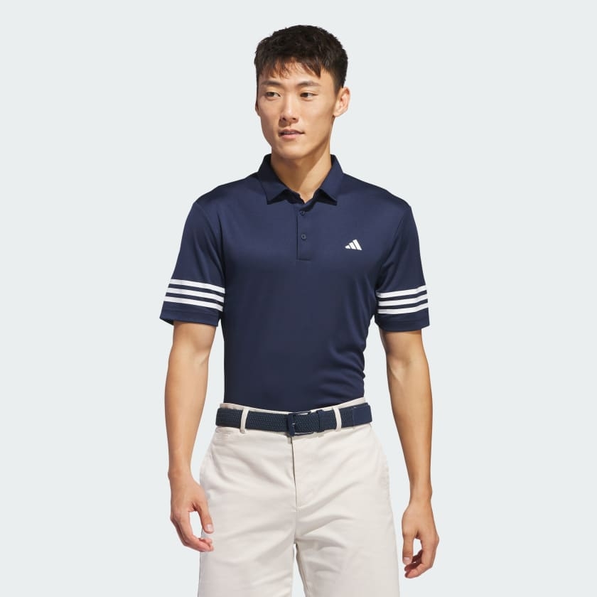 Áo polo golf nam adidas 3 sọc - IQ2963