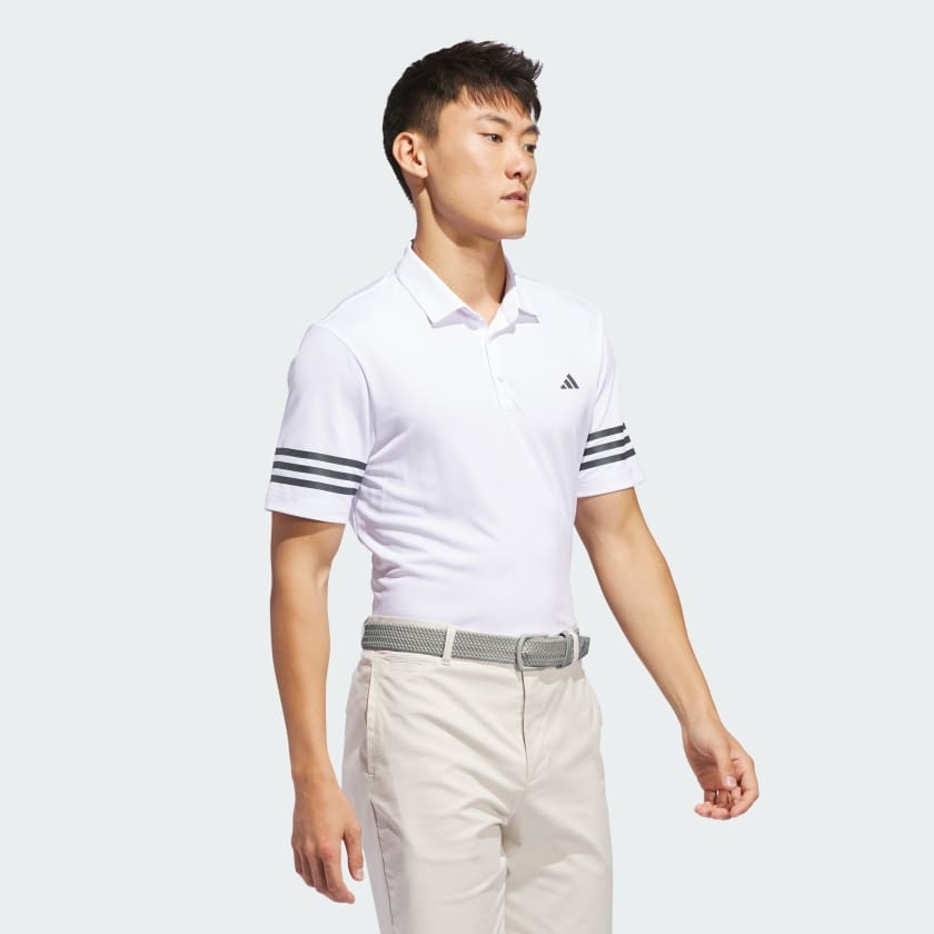 Áo polo golf nam adidas 3 sọc - IU4359