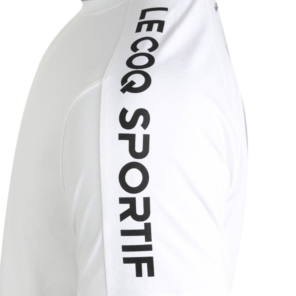 Áo thun le coq sportif Nam  - QP323ERS71-WHT0