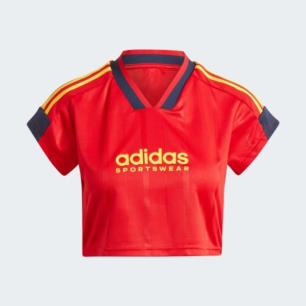 Áo jersey Lửng adidas 3 Sọc Ngắn Tiro Nữ - IZ2091