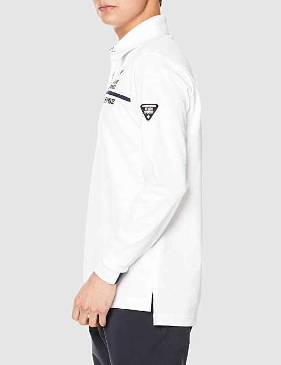 Áo Polo dài tay le coq sportif golf Nam - QGMVJB00-WH00