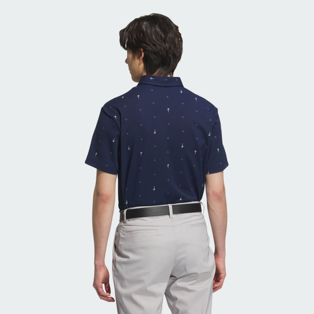 Áo Polo golf adidas Monogram Nam - JF6300