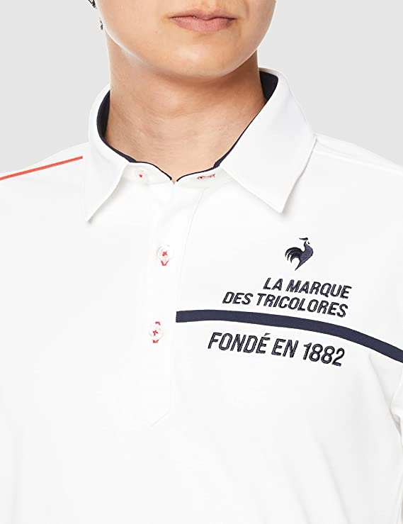 Áo Polo dài tay le coq sportif golf Nam - QGMVJB00-WH00