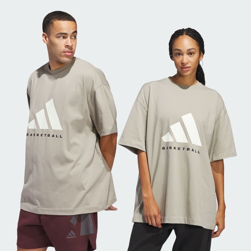 Áo T-shirt bóng rổ adidas Basketball Unisex - JD6127