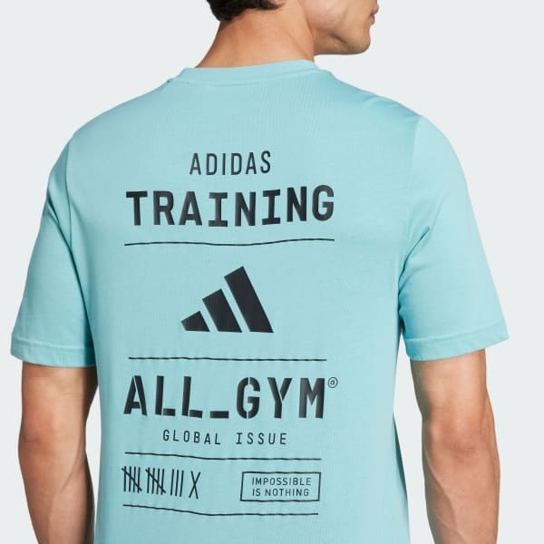 Áo T-shirt tập luyện adidas All-Gym Category Graphic Nam - IY8324