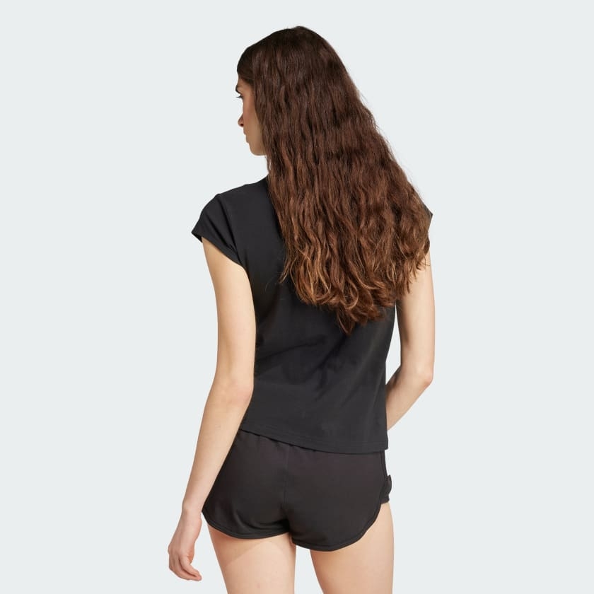 Áo Baby Tee adidas Tiro 3 sọc Nữ - JG4107