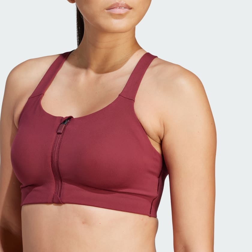 Áo Bra khóa kéo high support luxe impact tlrd adidas Nữ - HZ1516