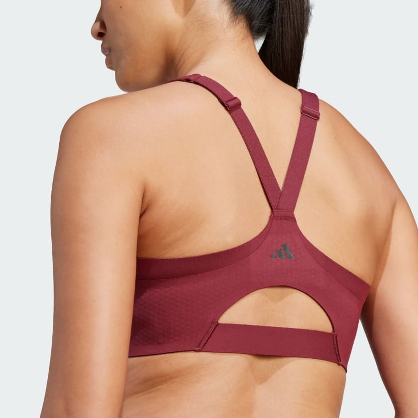 Áo Bra khóa kéo high support luxe impact tlrd adidas Nữ - HZ1516