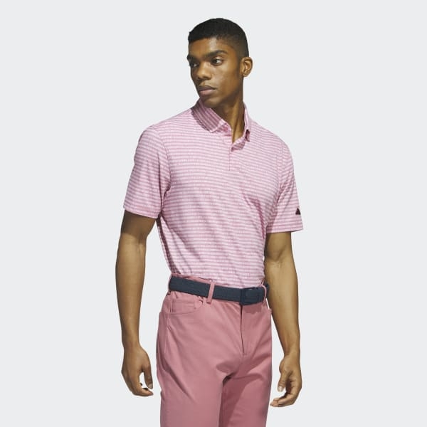 Áo polo golf nam adidas kẻ sọc - HR7973