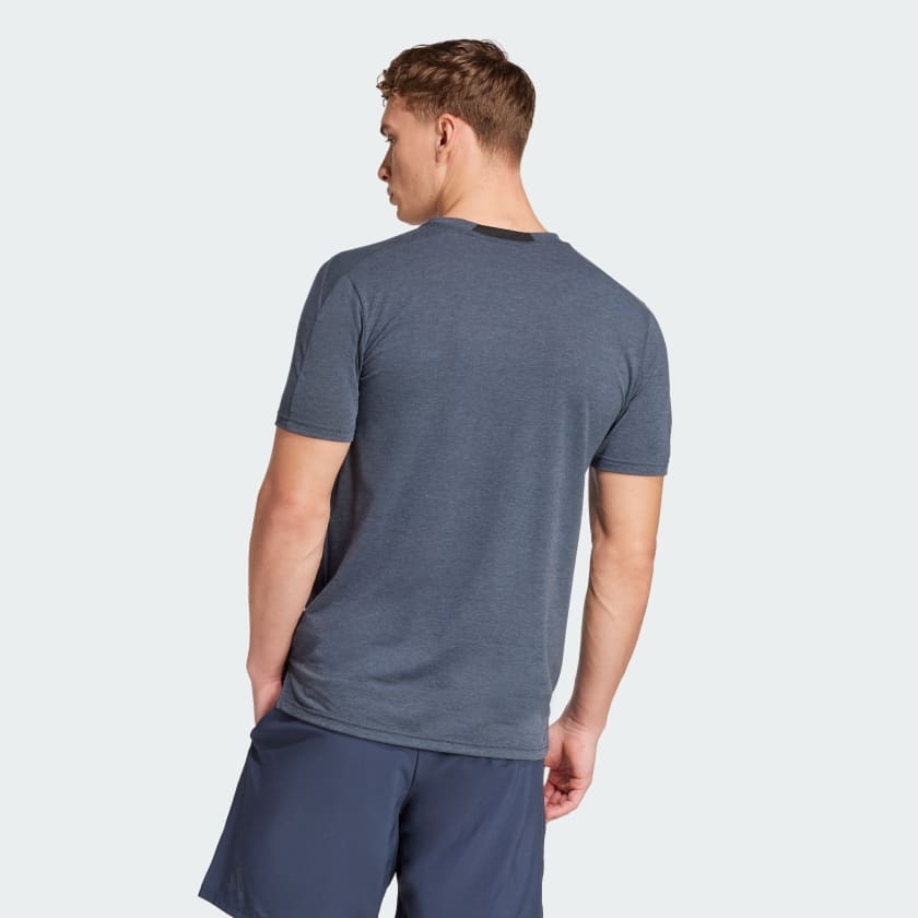 Áo T-shirt tập luyện adidas Designed 4 Training 3 sọc Nam - JI8129