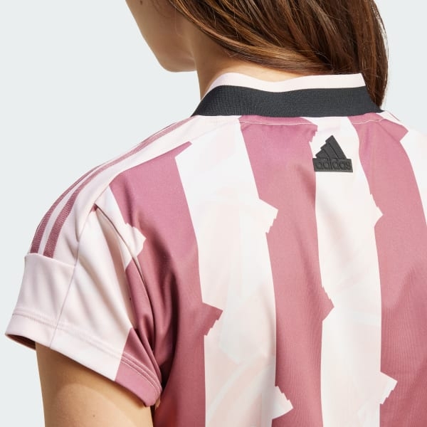 Áo Baby Tee adidas Họa Tiết 3 Sọc Ngắn Tiro Nữ - IX3520