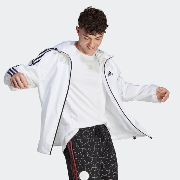 Áo khoác gió Nam adidas 3 sọc Essentials - IB0382