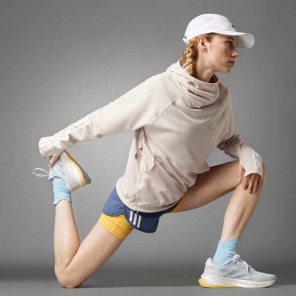 Áo hoodie Nữ chạy bộ adidas 3 Sọc Own The Run - IQ3852