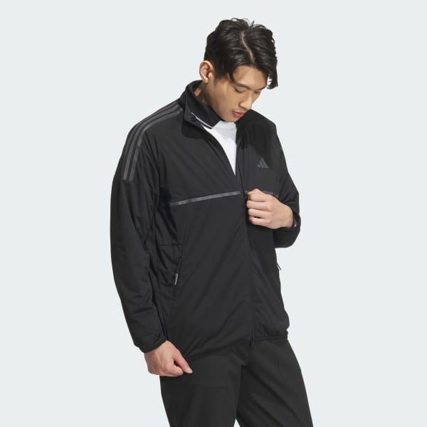 Áo khoác gió Nam golf adidas WIND.RDY 3 sọc - IM6434