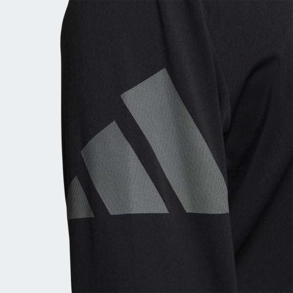 Áo Polo golf dài tay adidas 3-Bar AEROREADY Nam - HG8303