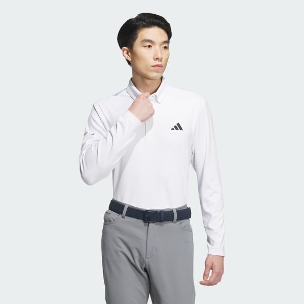 Áo Polo golf dài tay adidas AEROREADY Big Badge of Sport Nam - HY0927
