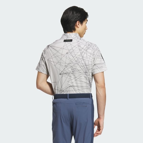 Áo Polo golf adidas AEROREADY Short Sleeve Graphic Nam - IN6599