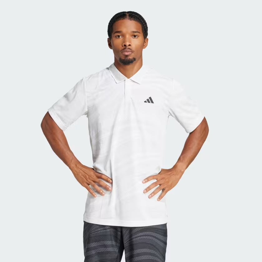 Áo Polo tennis/pickleball adidas Graphic Tennis Climacool Club Nam - JD5427